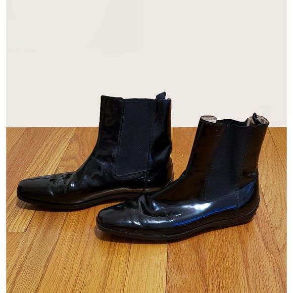 Tod's Patent Leather Boots - Picture 6 of 11